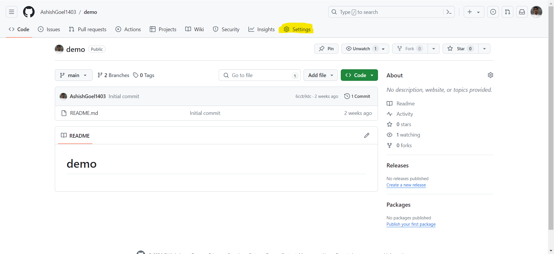 Create a template repository in GitHub