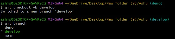 git checkout command git checkout command