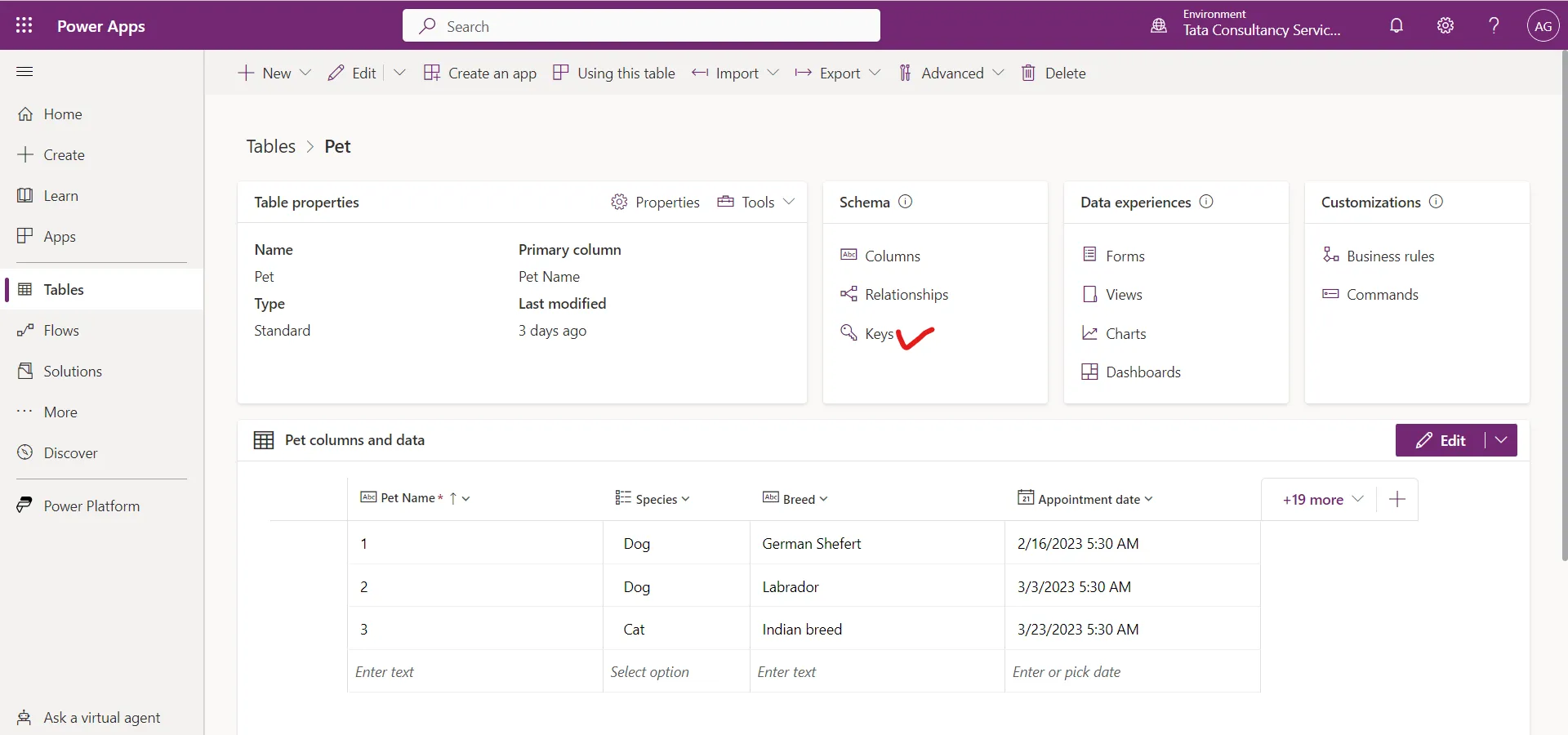 Create an alternate key in Dataverse Create an alternate key in Dataverse