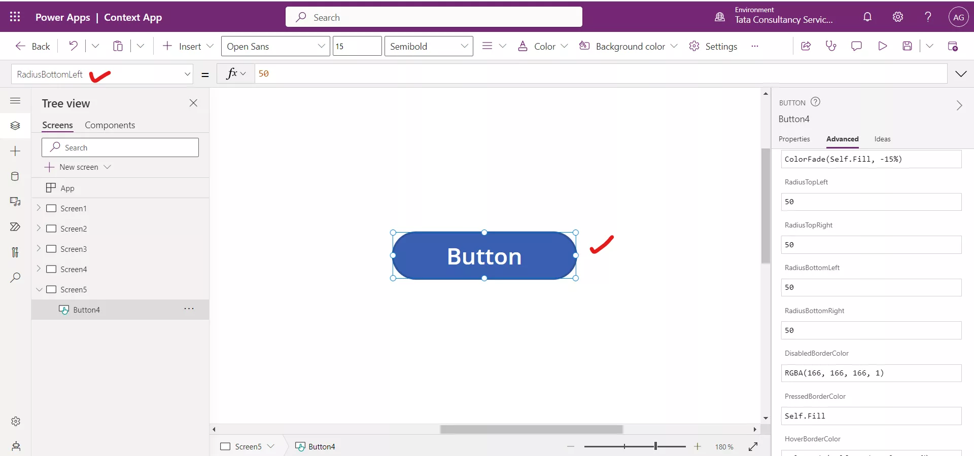 Button control in Canvas Power Apps Button control in Canvas Power Apps