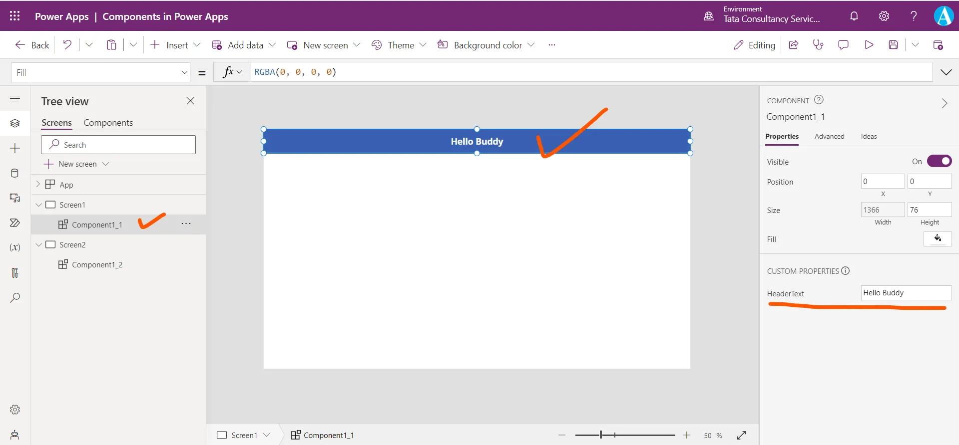 Components in Power Apps Components in Power Apps
