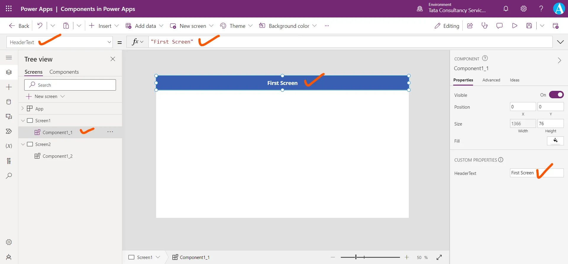Components in Power Apps Components in Power Apps