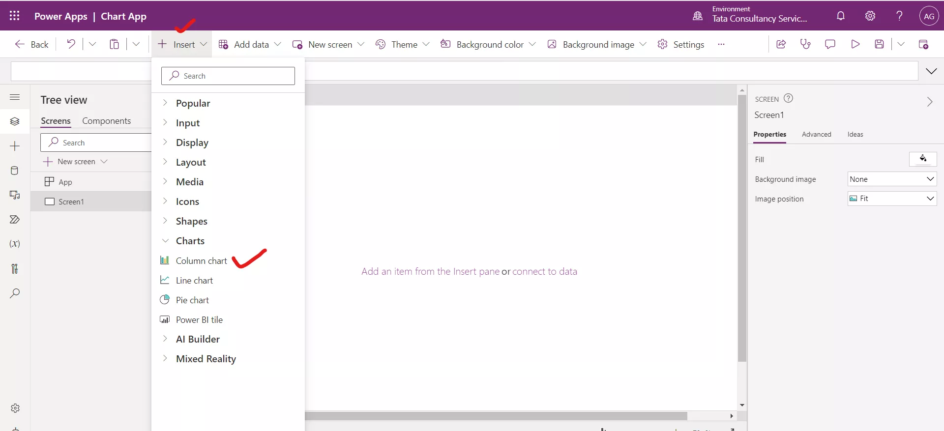 Column chart in Power Apps Column chart in Power Apps