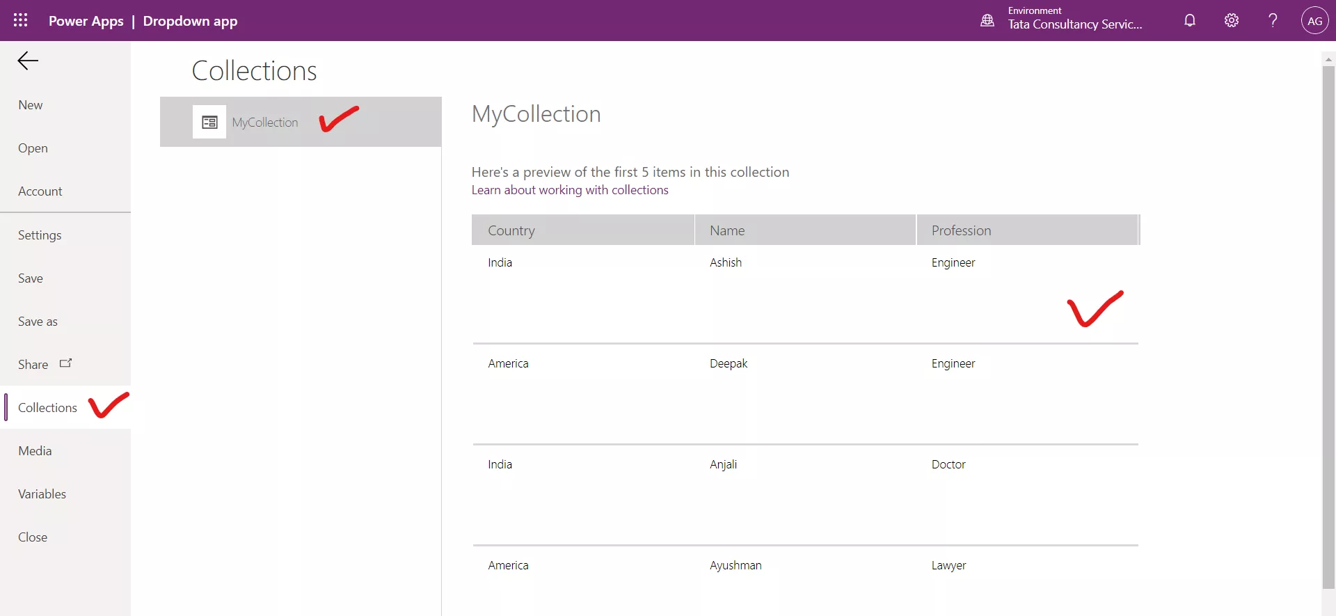 Dropdown control in Canvas Power Apps Dropdown control in Canvas Power Apps