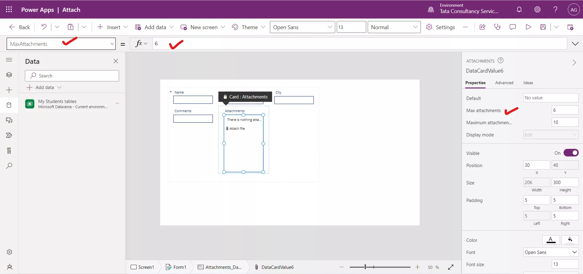 Attachments in Power Apps Attachments in Power Apps