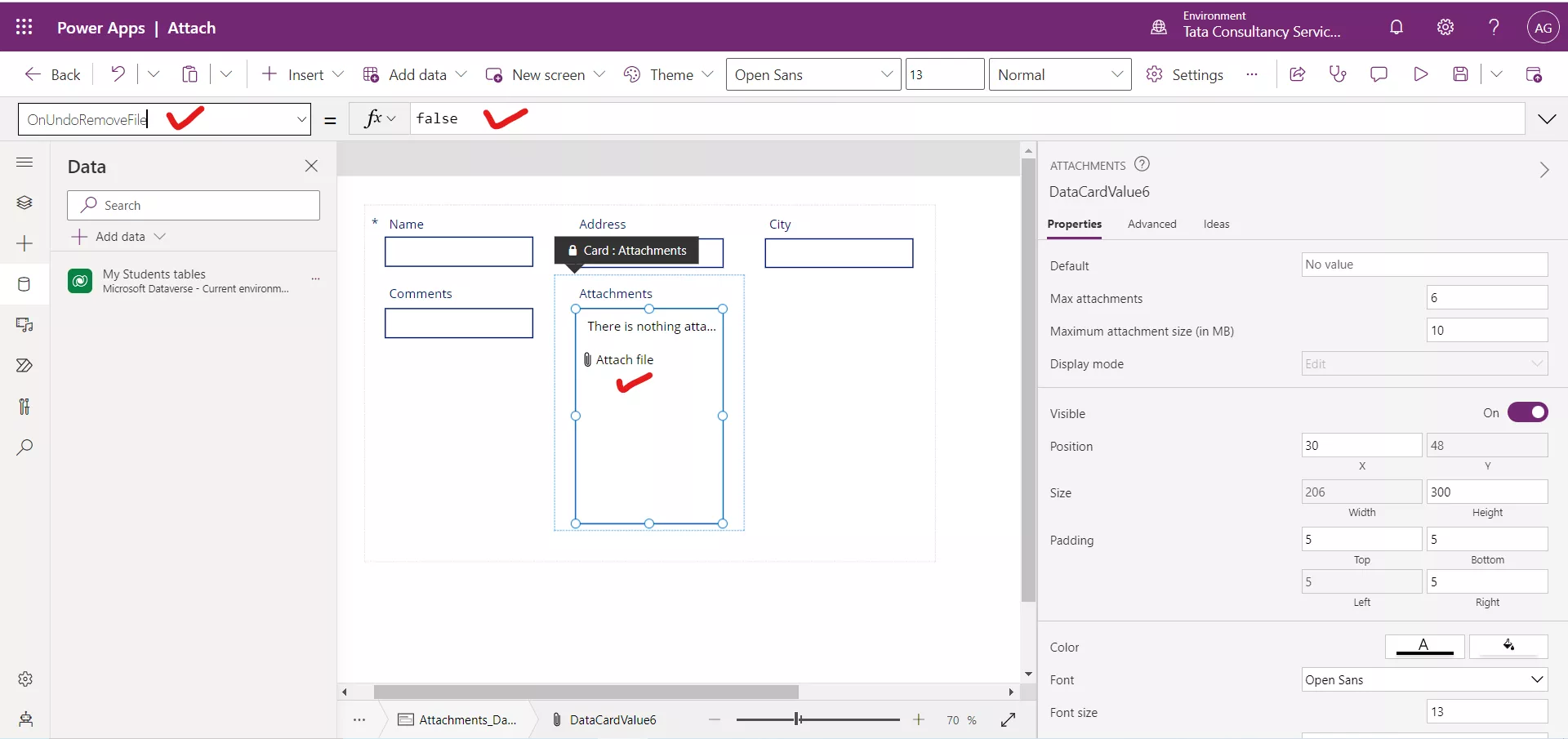 Attachments in Power Apps Attachments in Power Apps