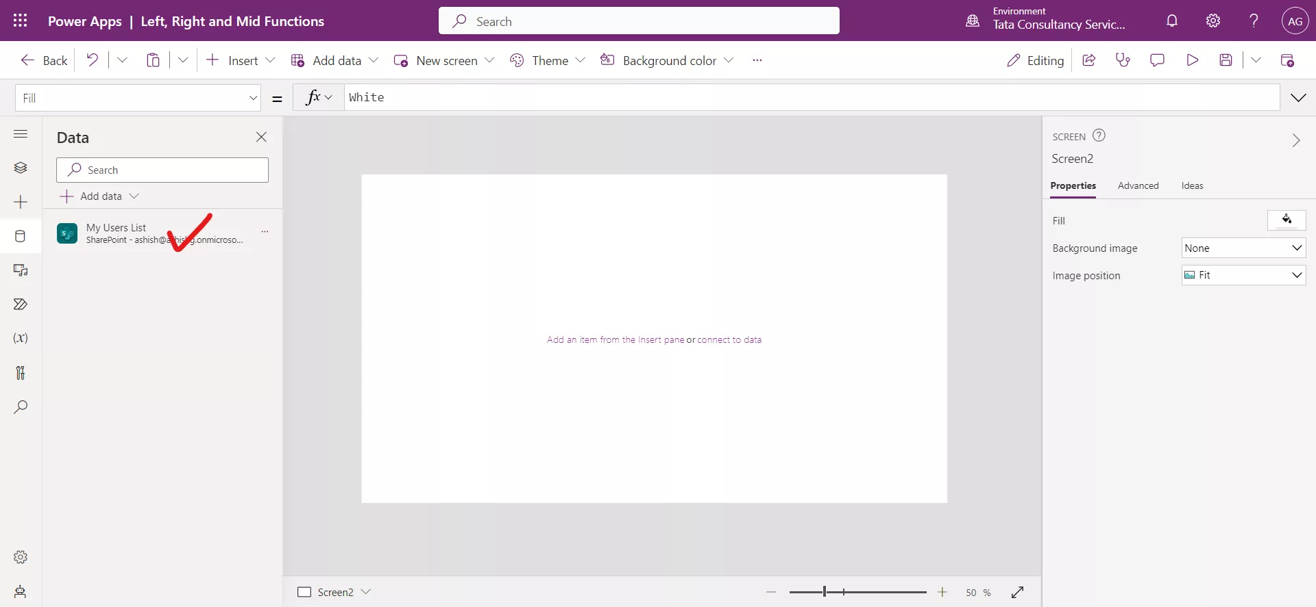Left Mid and Right function in Canvas Power Apps Left Mid and Right function in Canvas Power Apps