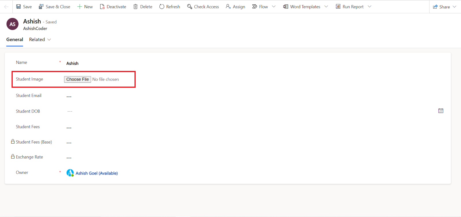 Create a Microsoft Dataverse Table Create a Microsoft Dataverse Table
