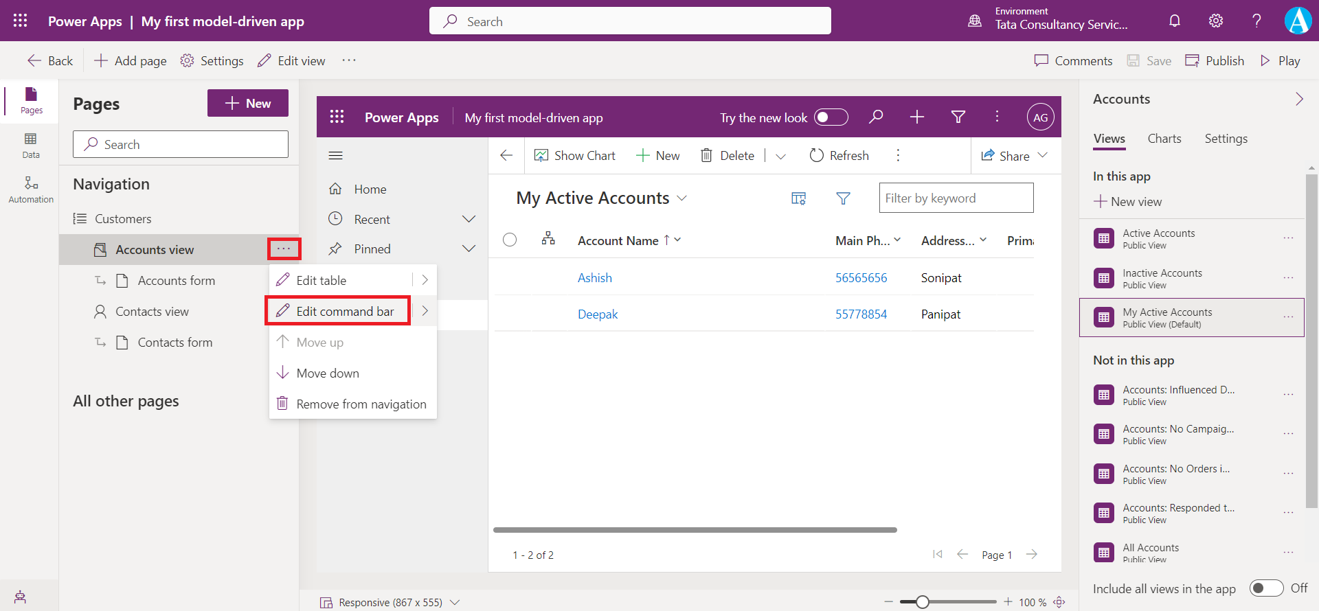 Model-Driven Power Apps Model-Driven Power Apps