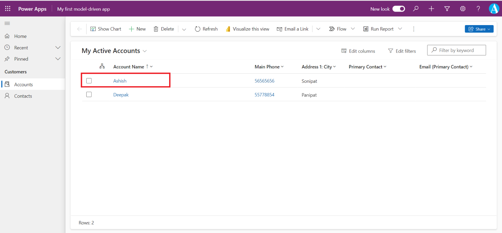 Model-Driven Power Apps Model-Driven Power Apps