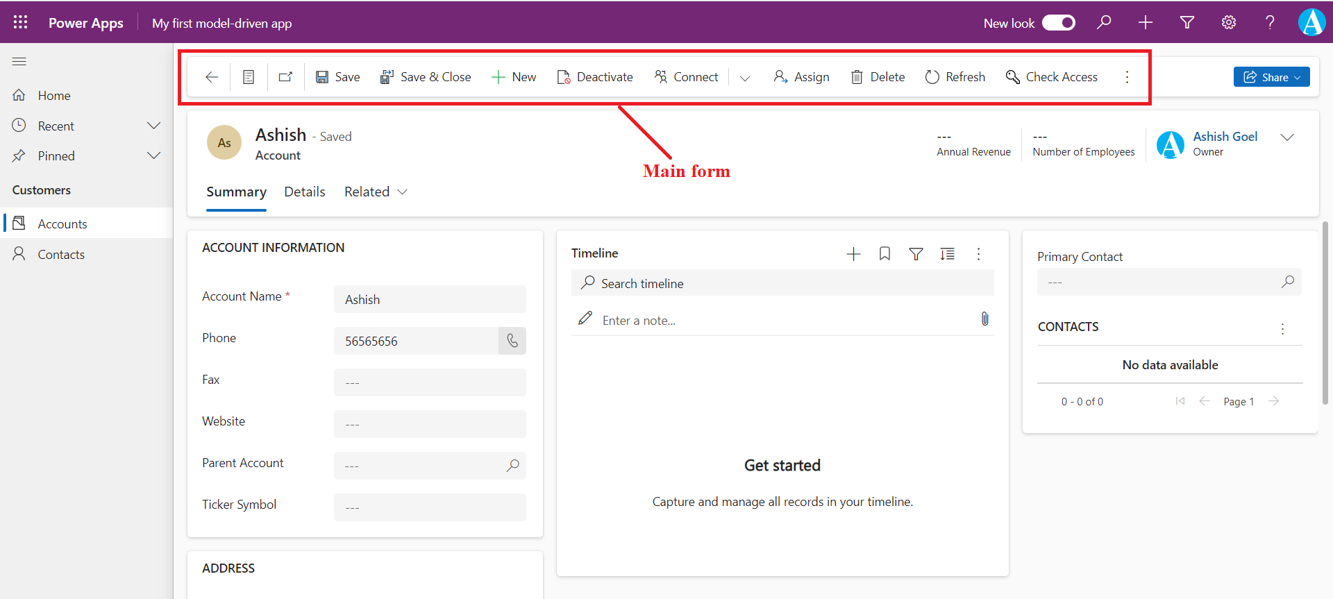 Model-Driven Power Apps Model-Driven Power Apps