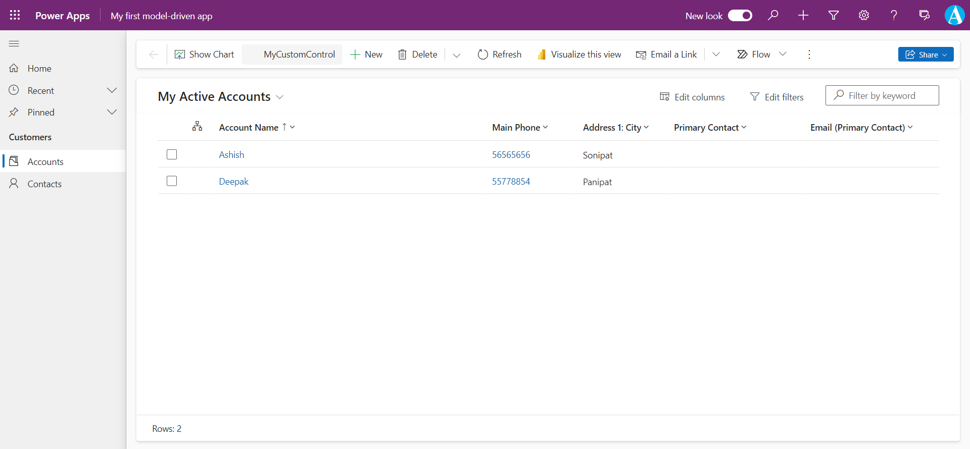 Model-Driven Power Apps Model-Driven Power Apps