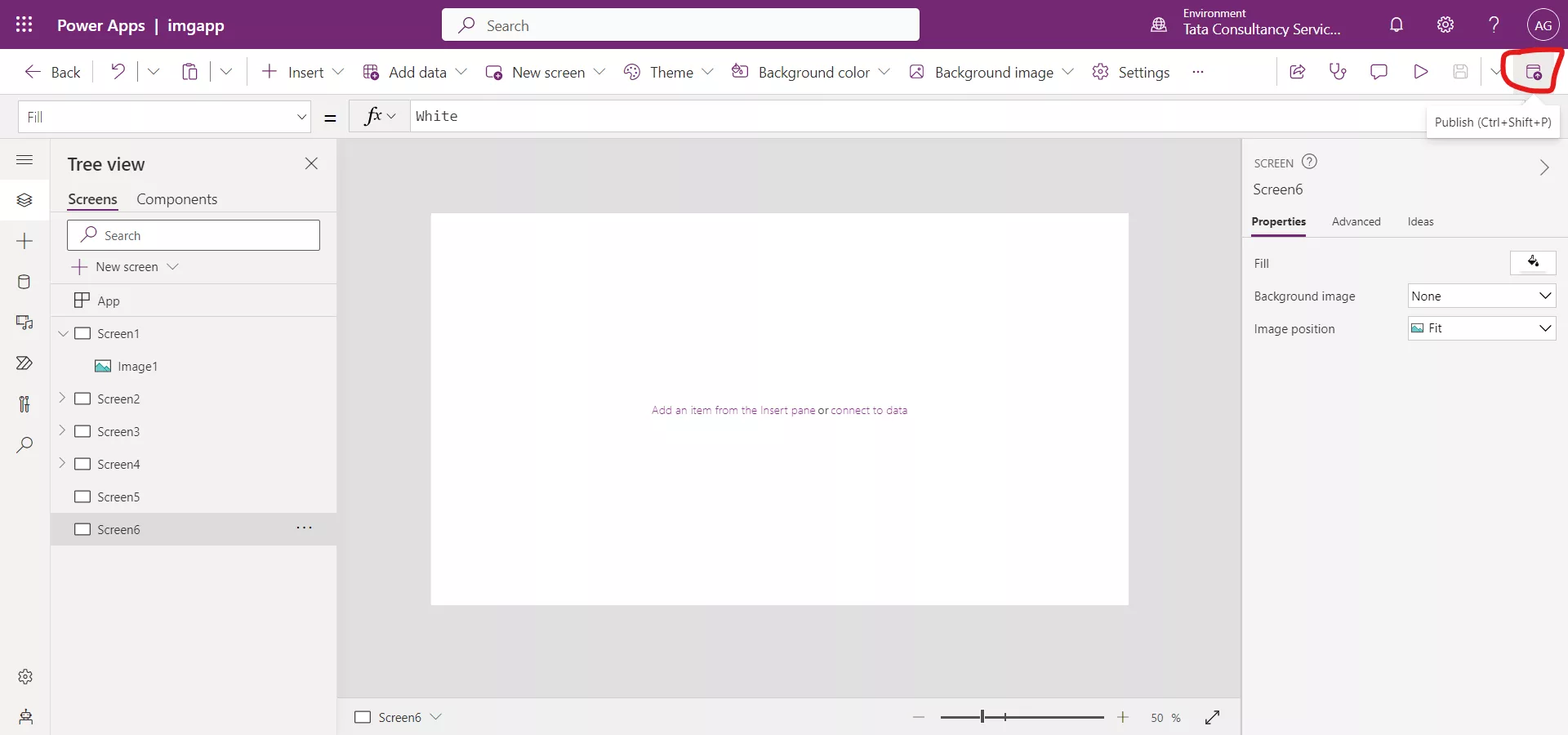 Publish version of the app Publish version of the app