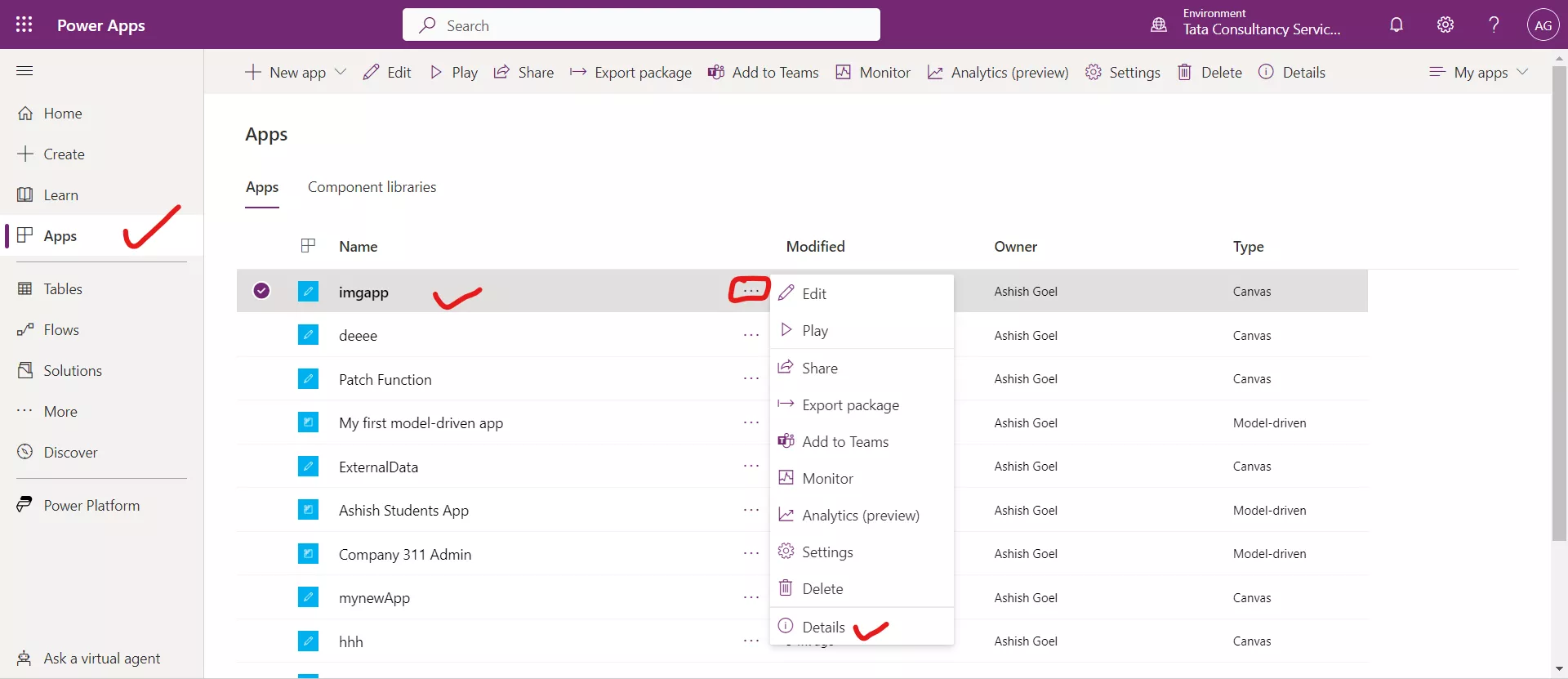 Save the Powerapp Save the Powerapp