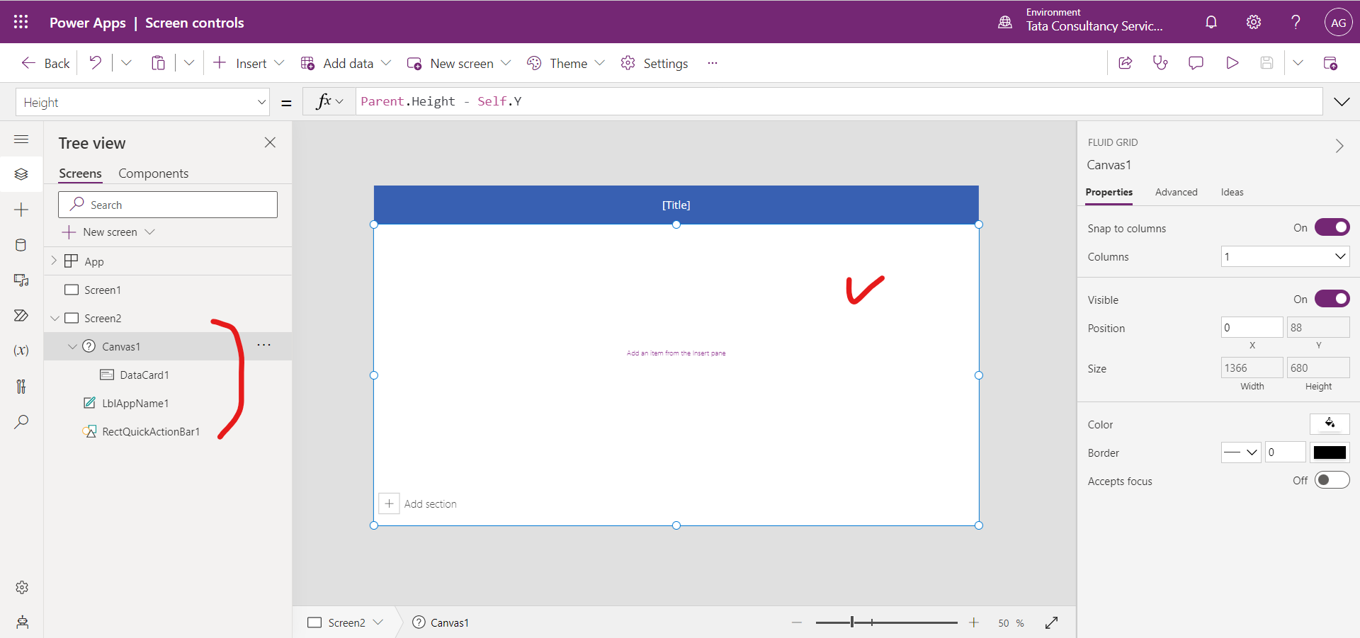 Scrollable screen in Canvas Power App Scrollable screen in Canvas Power App