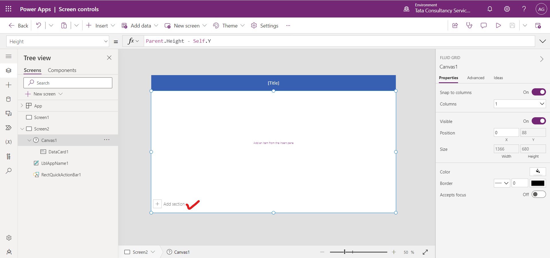 Scrollable screen in Canvas Power App Scrollable screen in Canvas Power App