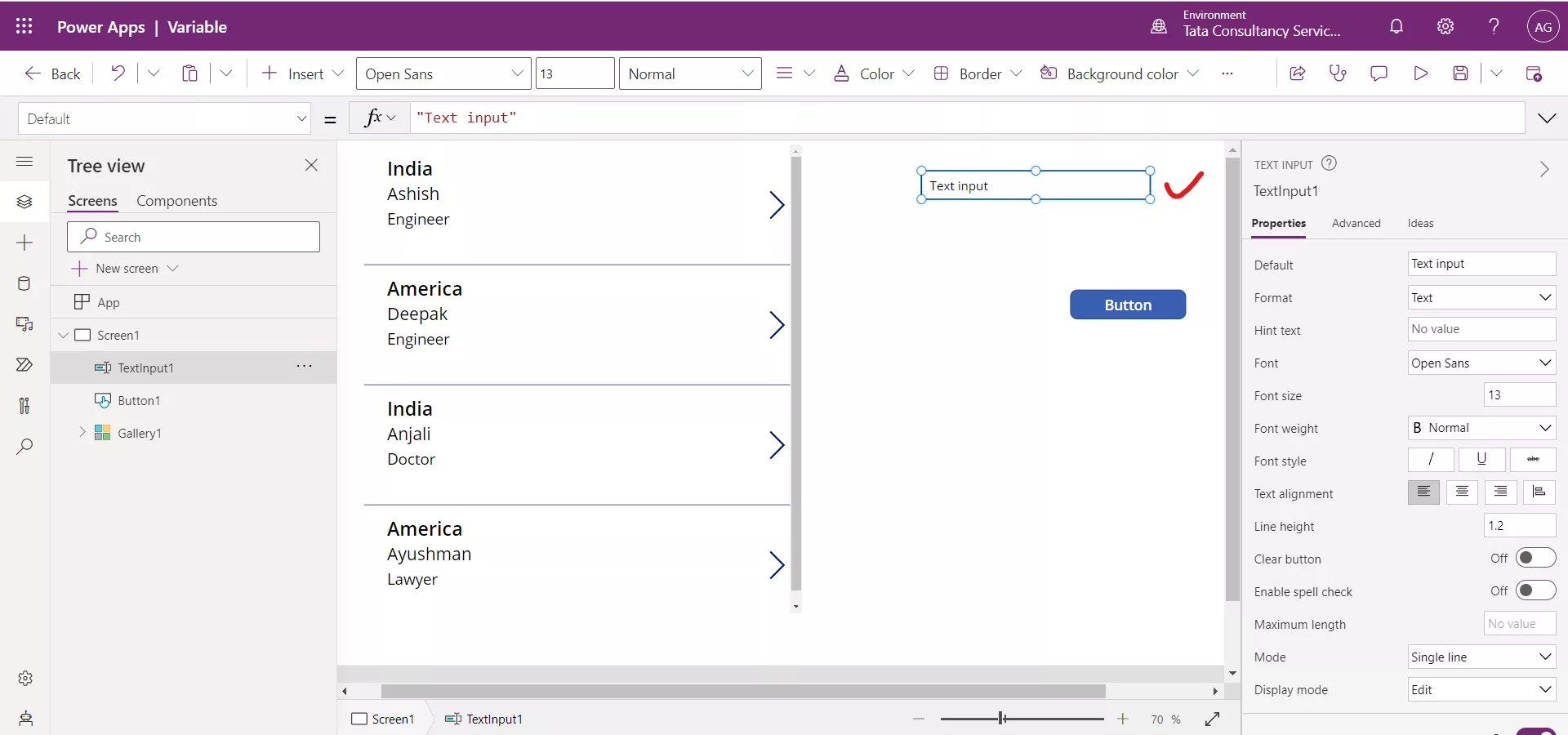 Search function in Power Apps Search function in Power Apps