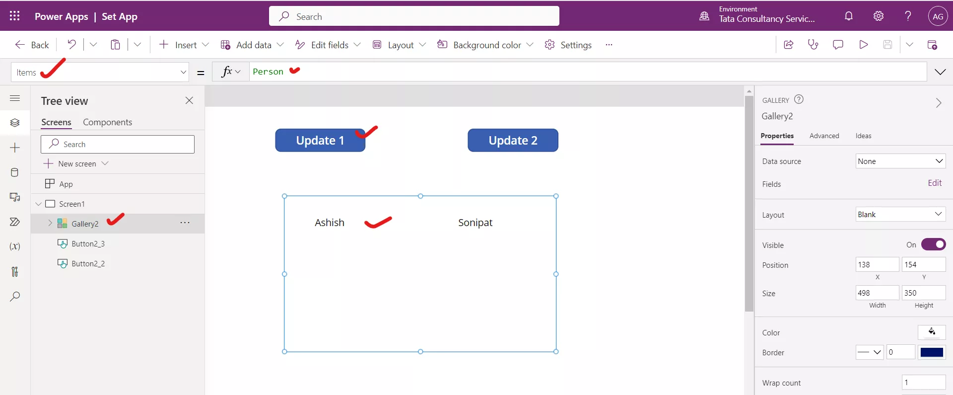 Set function in Power Apps Set function in Power Apps