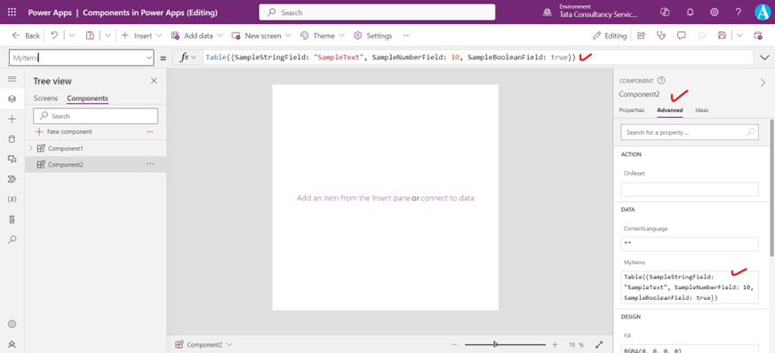Sidebar Navigation Component in Power Apps