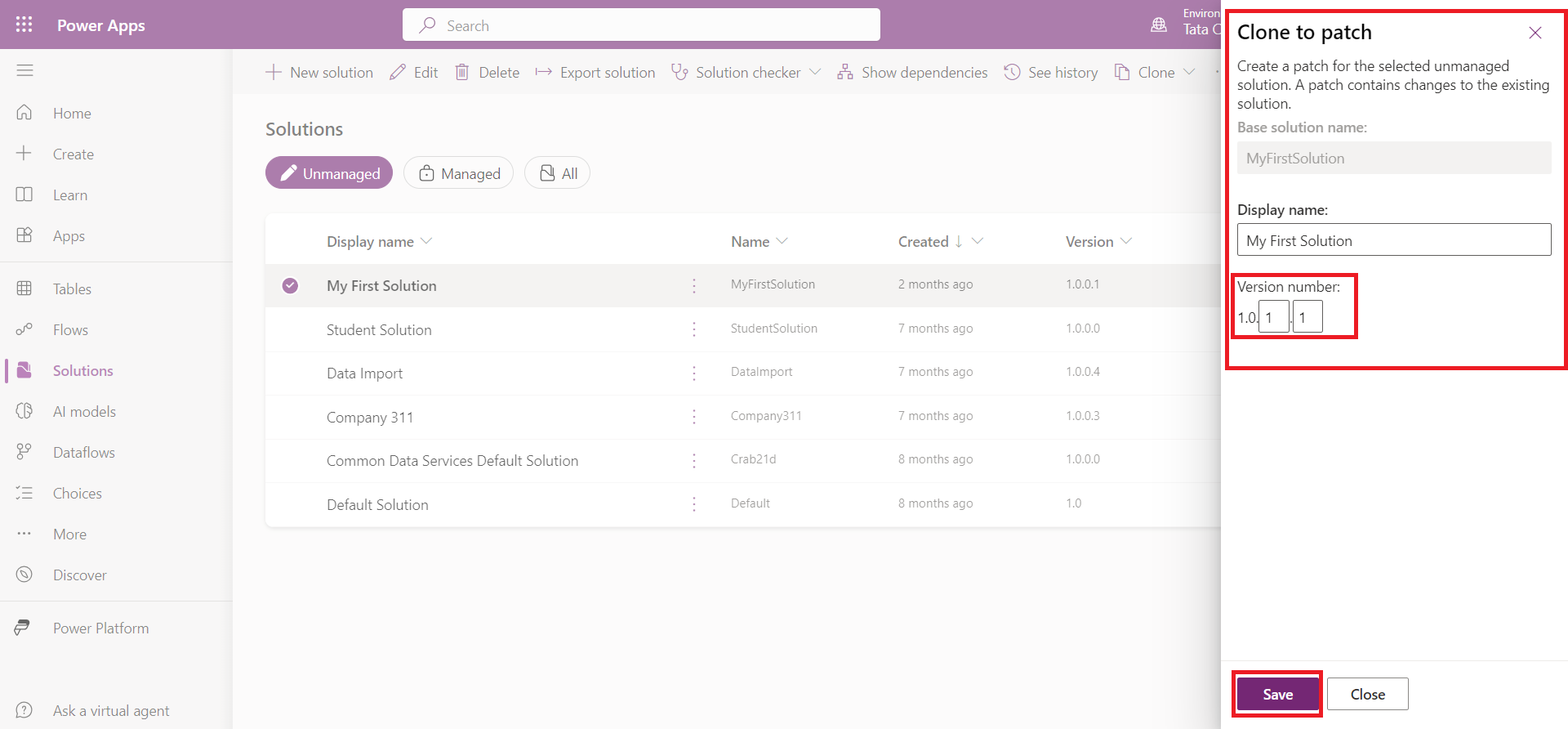Solutions in Power Platform Solutions in Power Platform