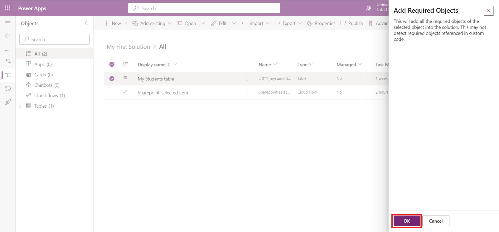 Solutions in Power Platform Solutions in Power Platform