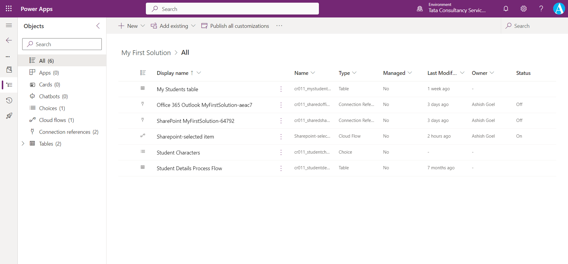 Solutions in Power Platform Solutions in Power Platform