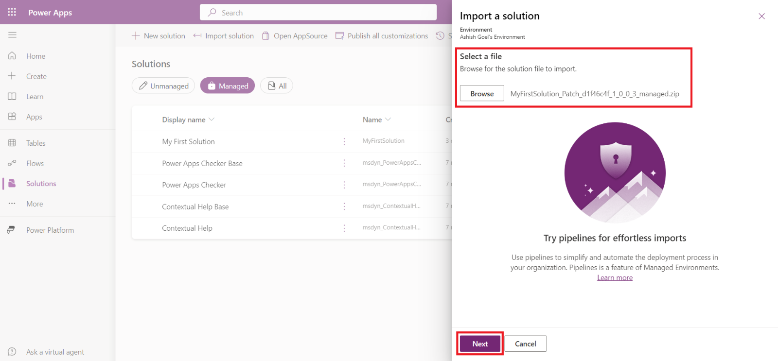 Solutions in Power Platform Solutions in Power Platform