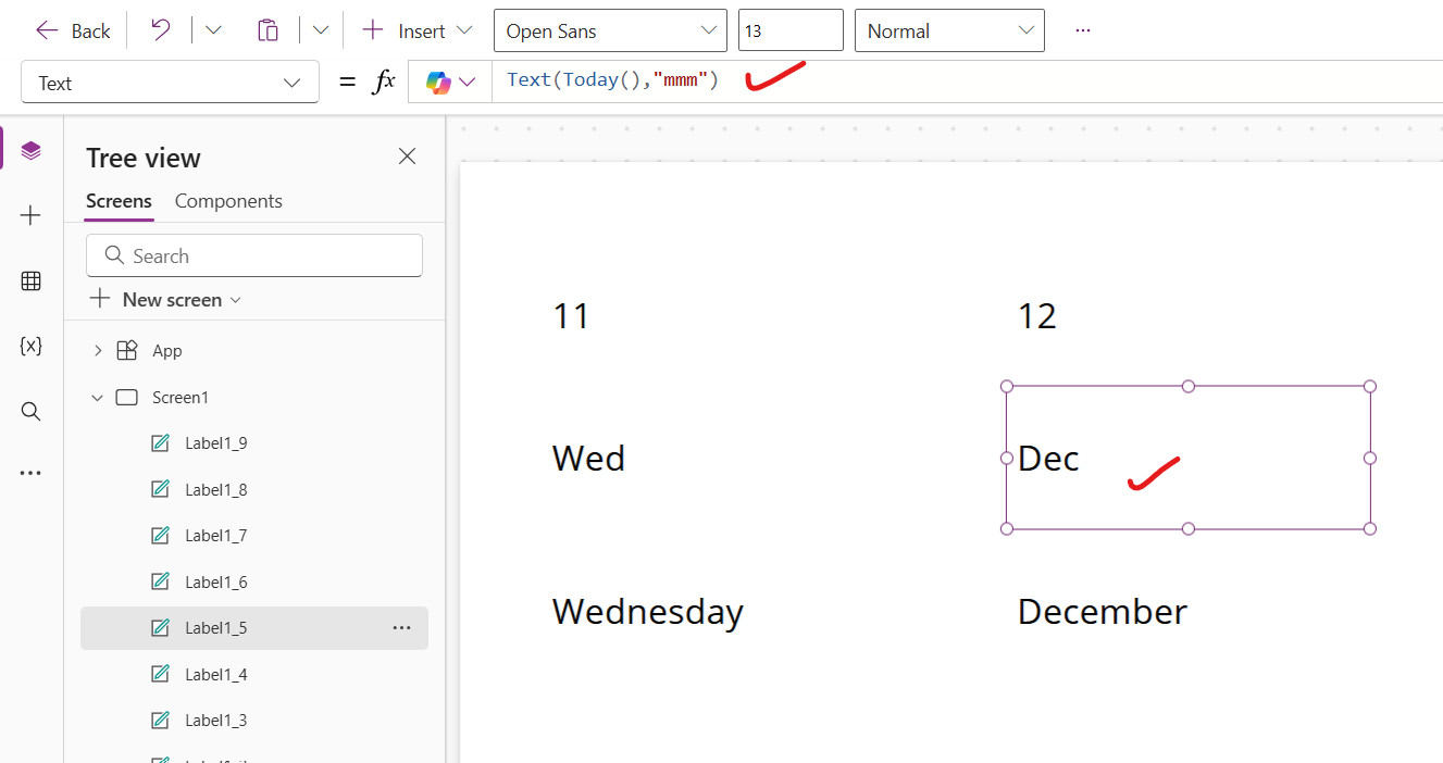 Text function in Power Apps Text function in Power Apps
