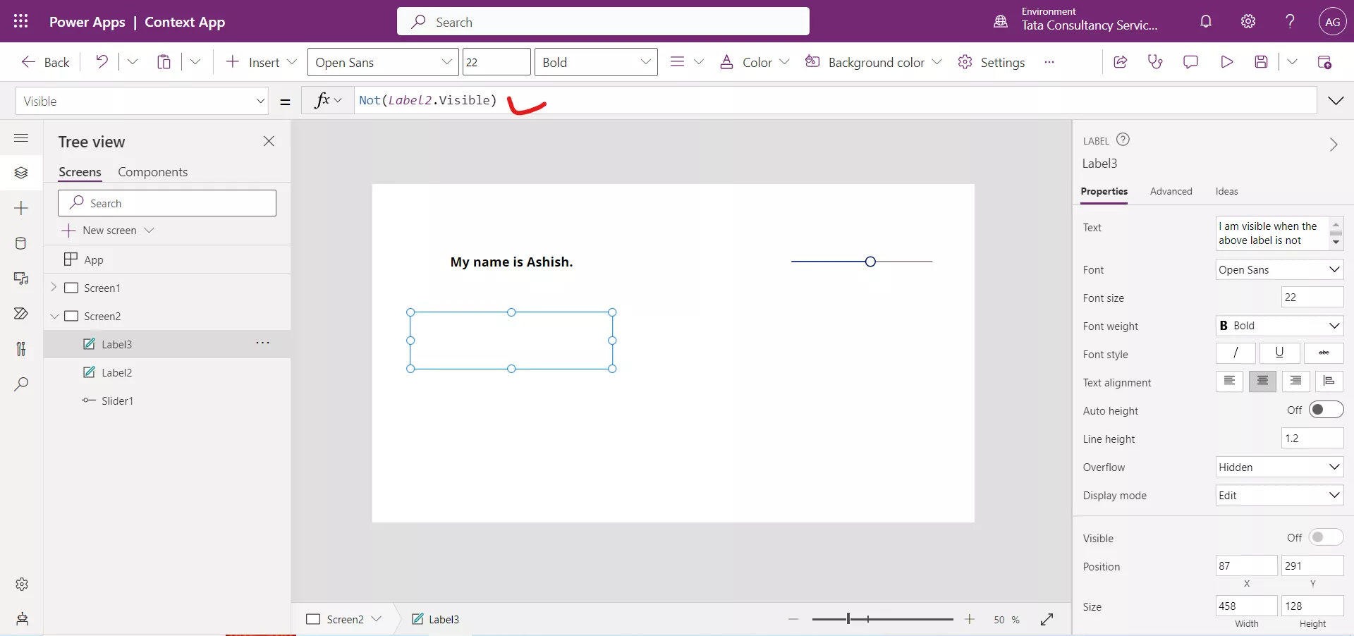 Understanding true and false concept in Power apps Understanding true and false concept in Power apps