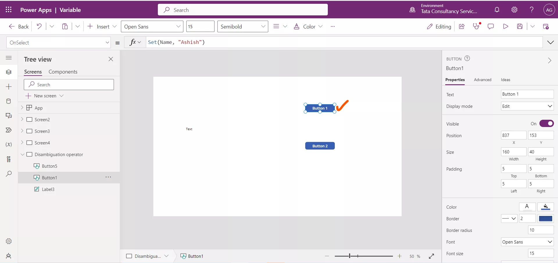Set function in Power Apps Set function in Power Apps