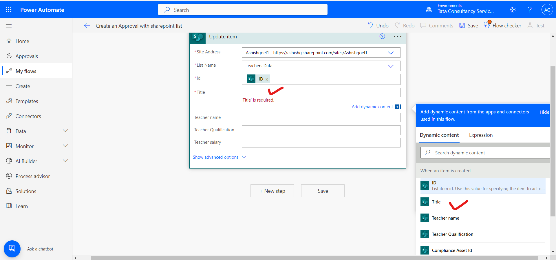 Create an Approval Flow with SharePoint list Create an Approval Flow with SharePoint list