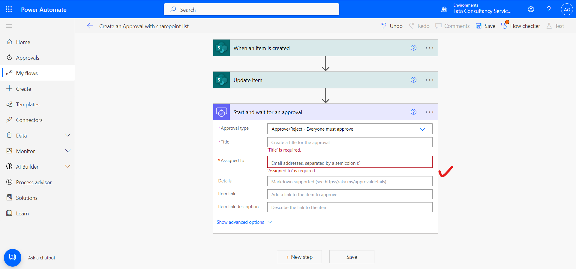Create an Approval Flow with SharePoint list Create an Approval Flow with SharePoint list