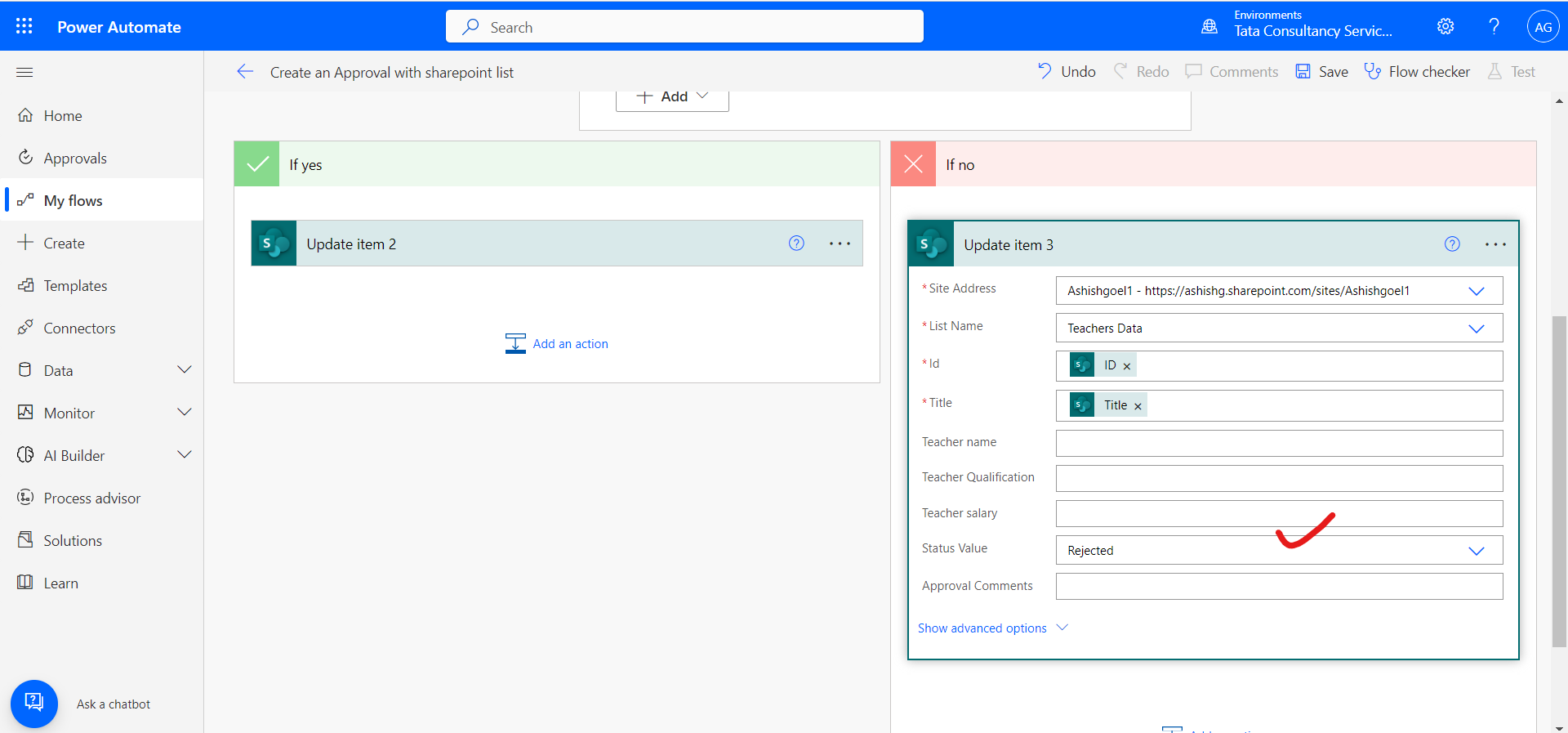 Create an Approval Flow with SharePoint list Create an Approval Flow with SharePoint list