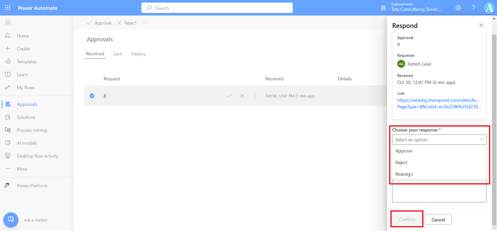 Create an Approval Flow with SharePoint list Create an Approval Flow with SharePoint list