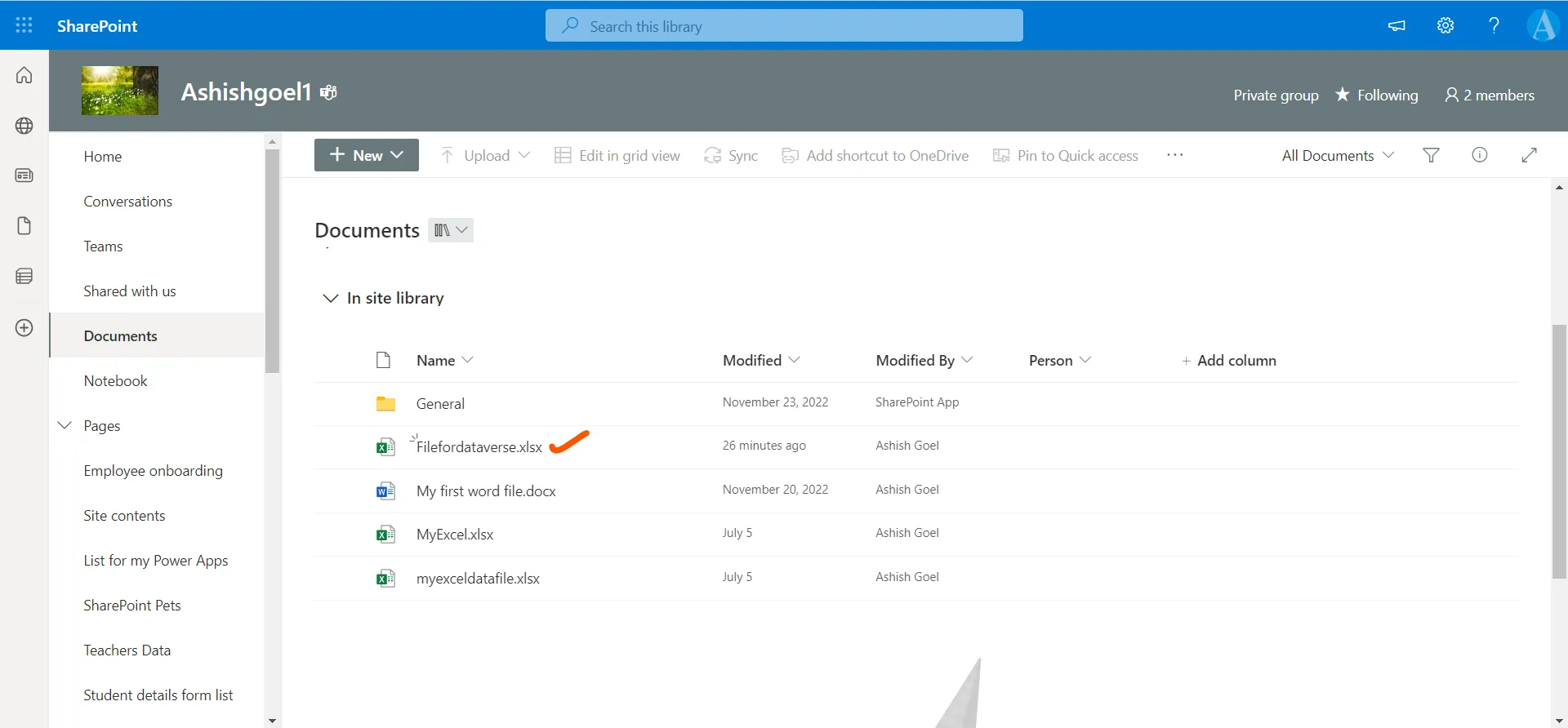 Create rows in Dataverse table using the excel data Create rows in Dataverse table using the excel data