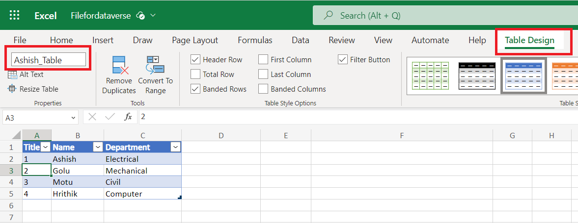 Create rows in sharepoint from excel using power automate Create rows in sharepoint from excel using power automate