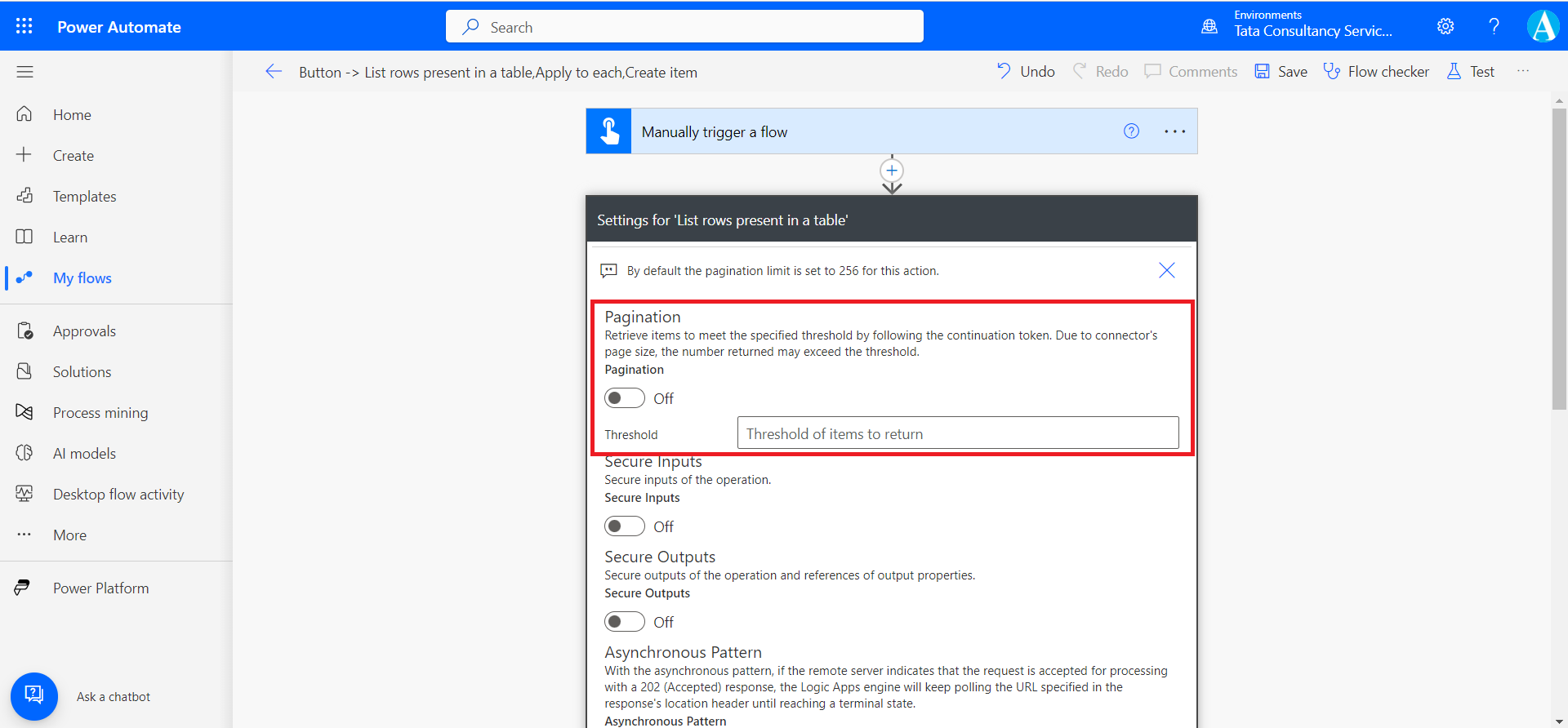 Pagination in Power Automate Pagination in Power Automate