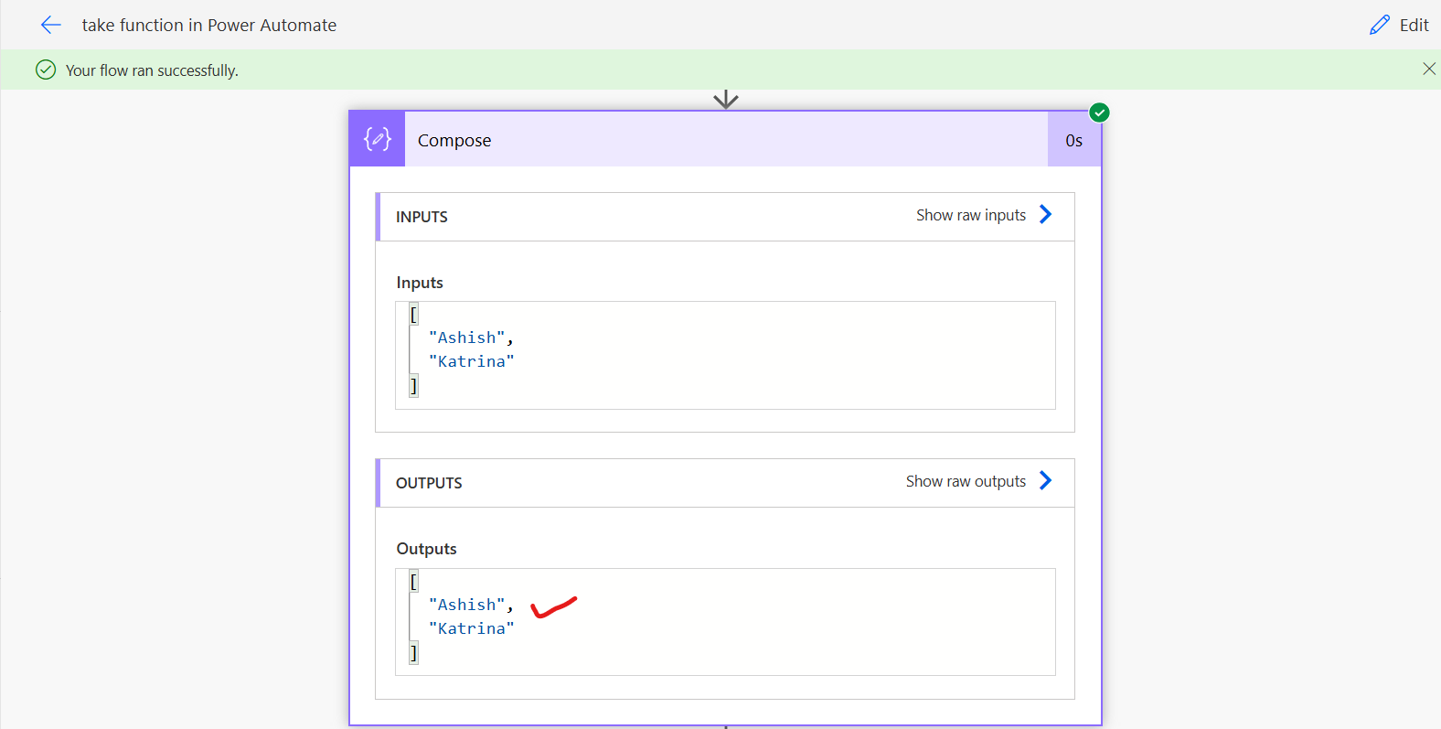 take function in Power Automate take function in Power Automate