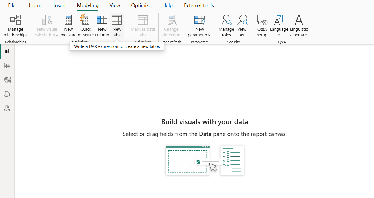 Calculated Tables in Power BI Calculated Tables in Power BI