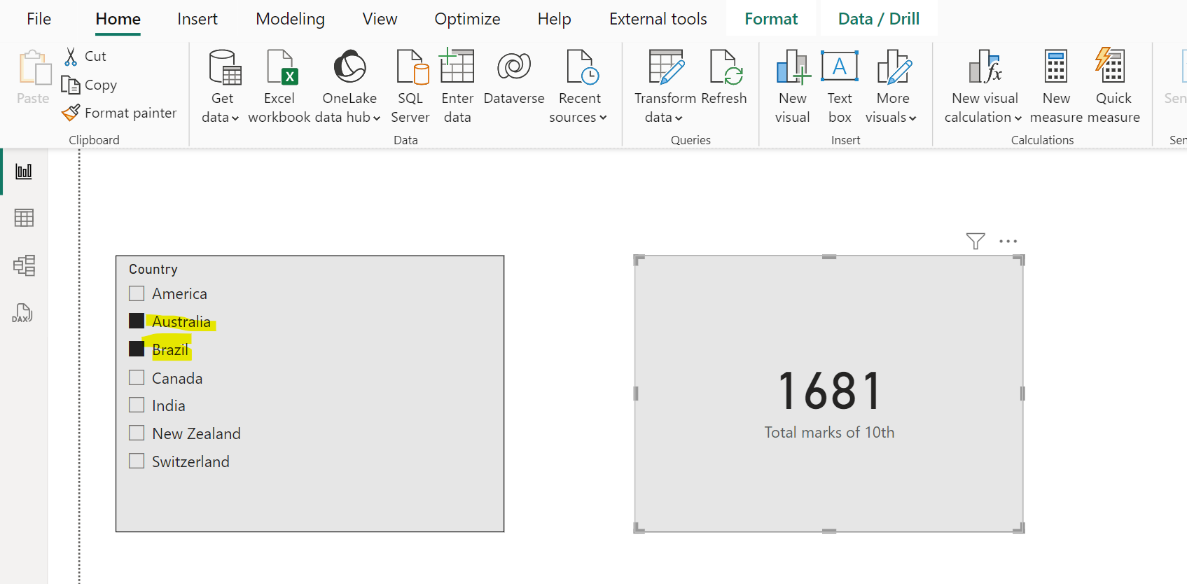SUM DAX function in Power BI