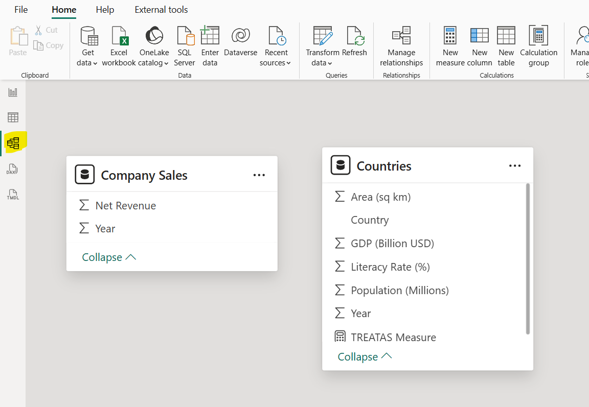 TREATAS DAX Function in Power BI