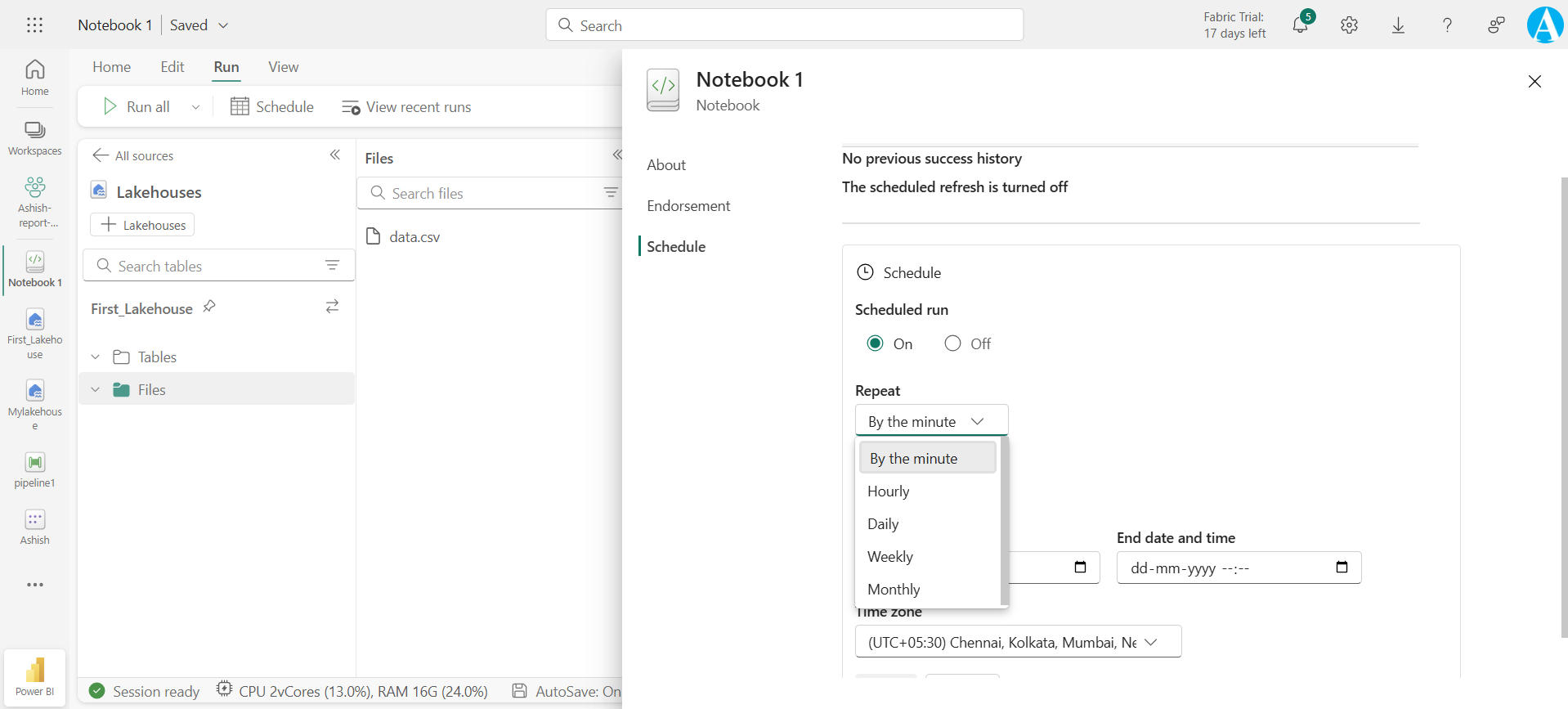 Lakehouse in Microsoft Fabric