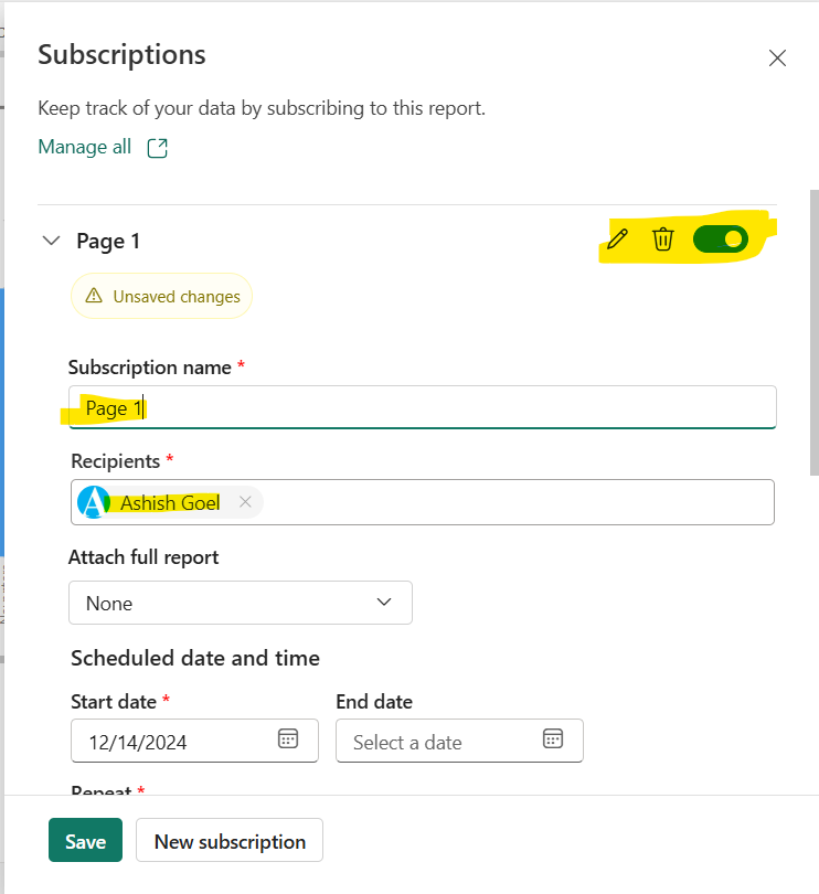 Email subscriptions for reports and dashboards in the Power BI service Email subscriptions for reports and dashboards in the Power BI service