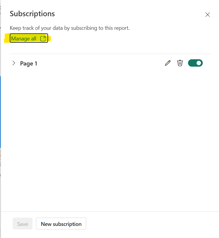 Email subscriptions for reports and dashboards in the Power BI service Email subscriptions for reports and dashboards in the Power BI service