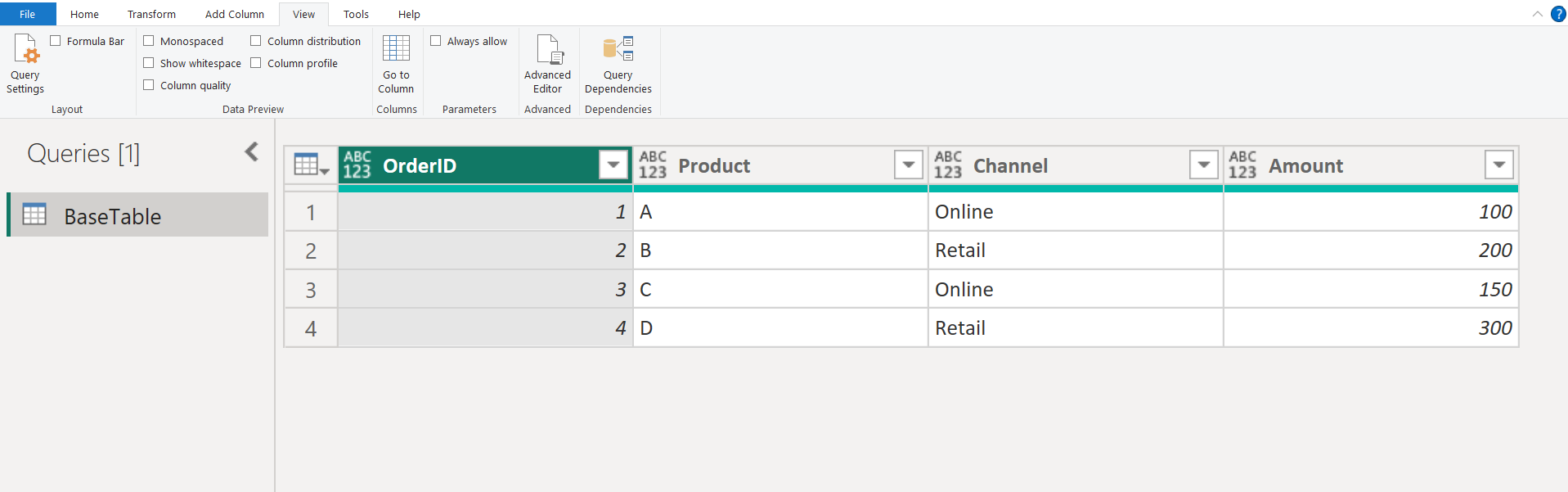 Reference a table in Power Query Editor Reference a table in Power Query Editor