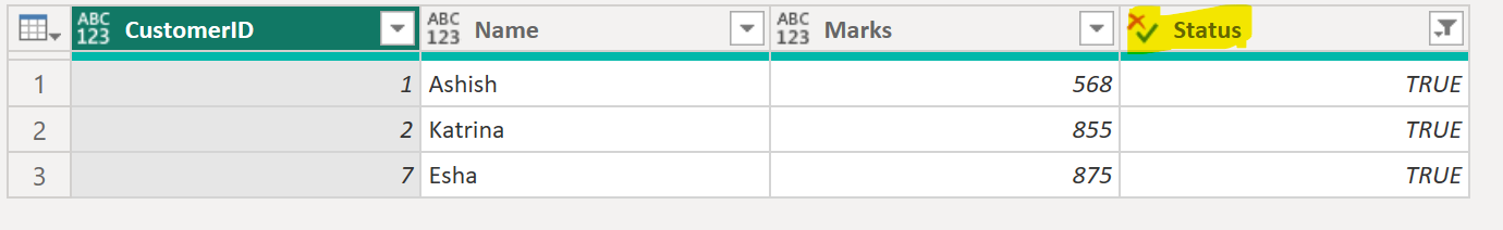 Logical data type in Power Query Logical data type in Power Query