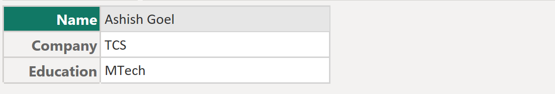 Records in Power Query Records in Power Query