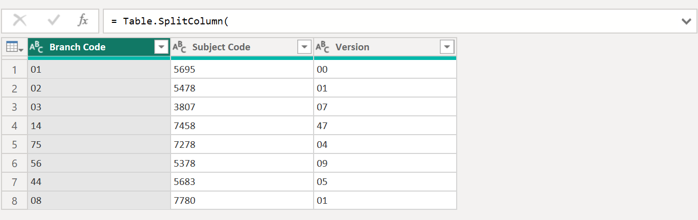 Splitter.SplitTextByRanges function in Power Query