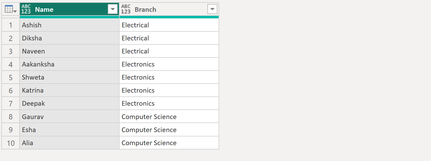Table.Combine function in Power Query Table.Combine function in Power Query