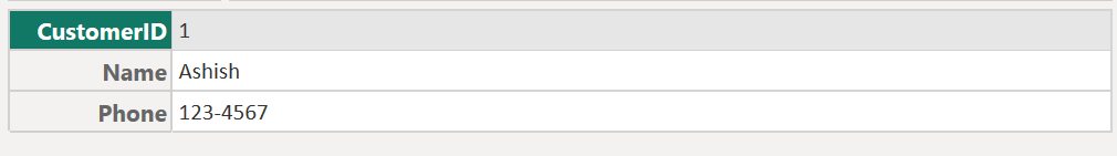 Table.First function in Power Query Table.First function in Power Query